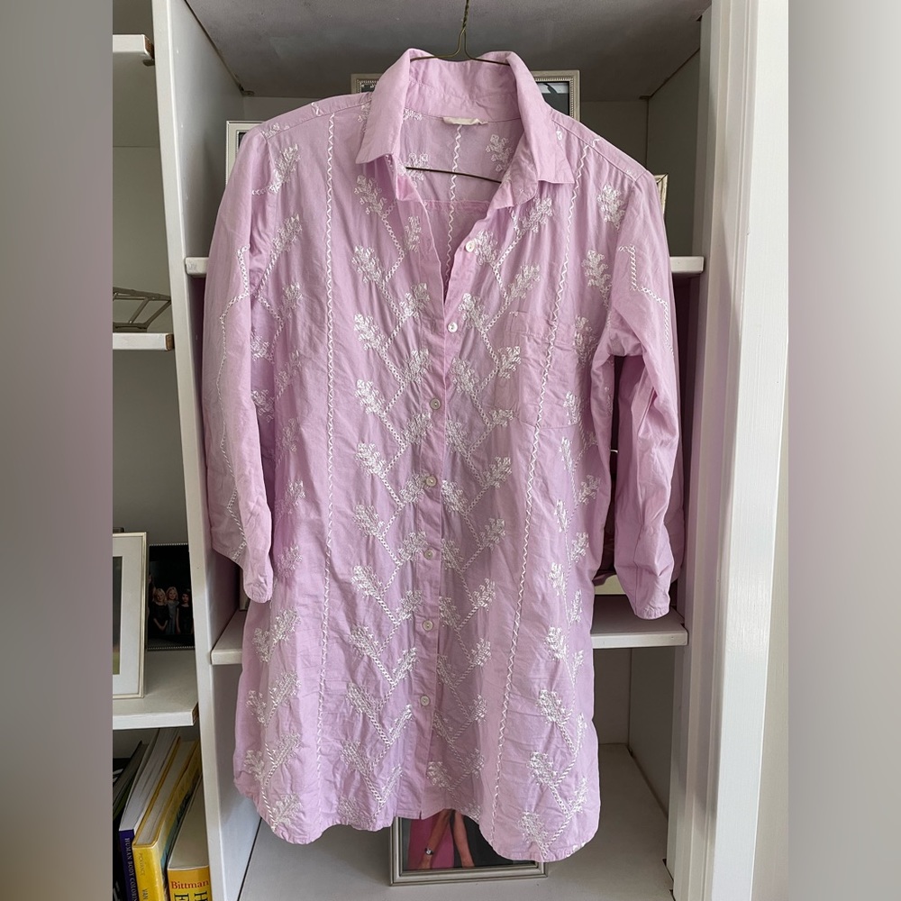 Julia Amory Swizzle in Pale Violet, Hemmed to 32 inches, size M